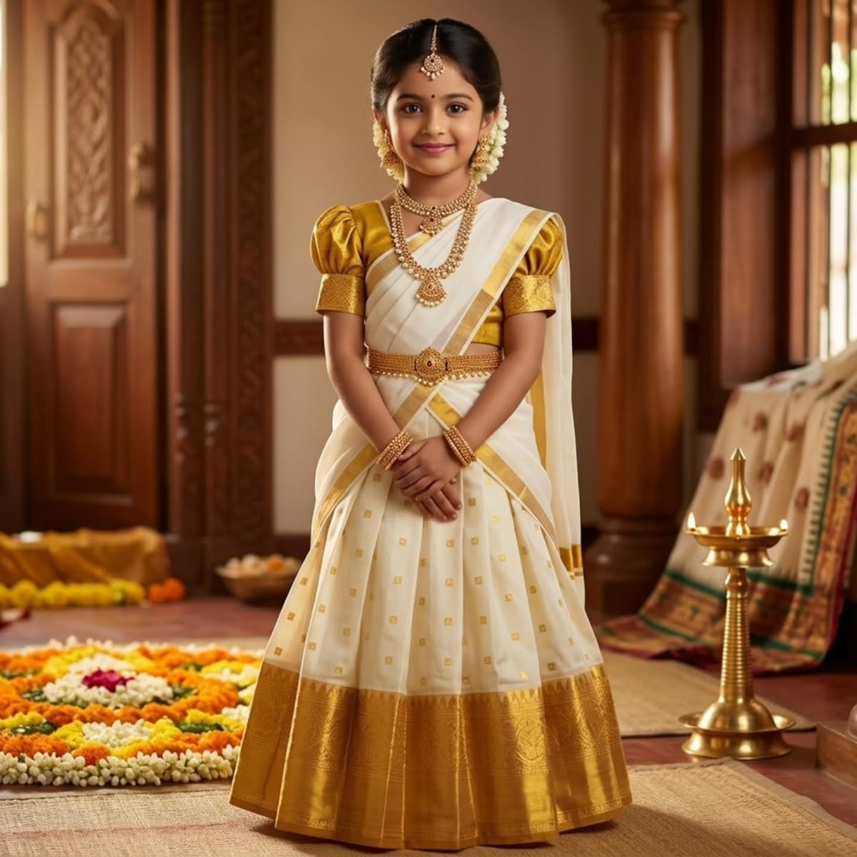 Girls Pattu Pavadai